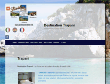 Tablet Screenshot of destinationtrapani.com